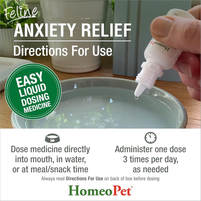 HomeoPet Feline Anxiety Relief - Natural Homeopathic Solution for Cat Anxiety - Image 5